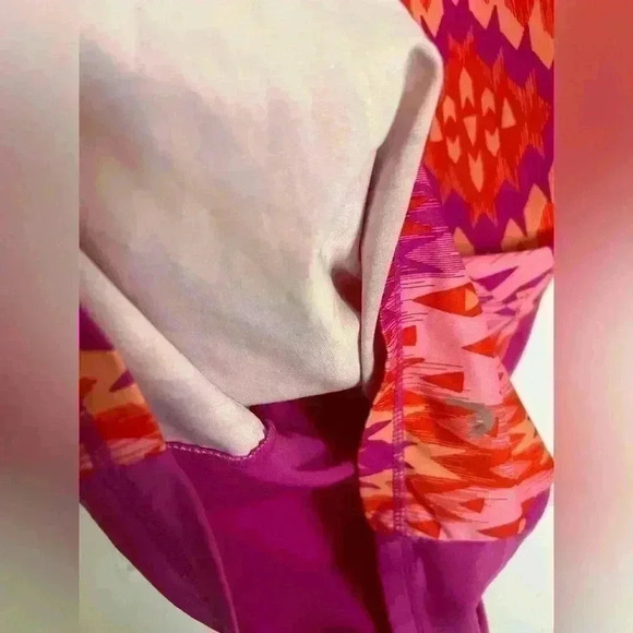 Women’s Athletic Racerback Tank in Pink, Orange and Purple Design Size  S - Picture 5 of 8